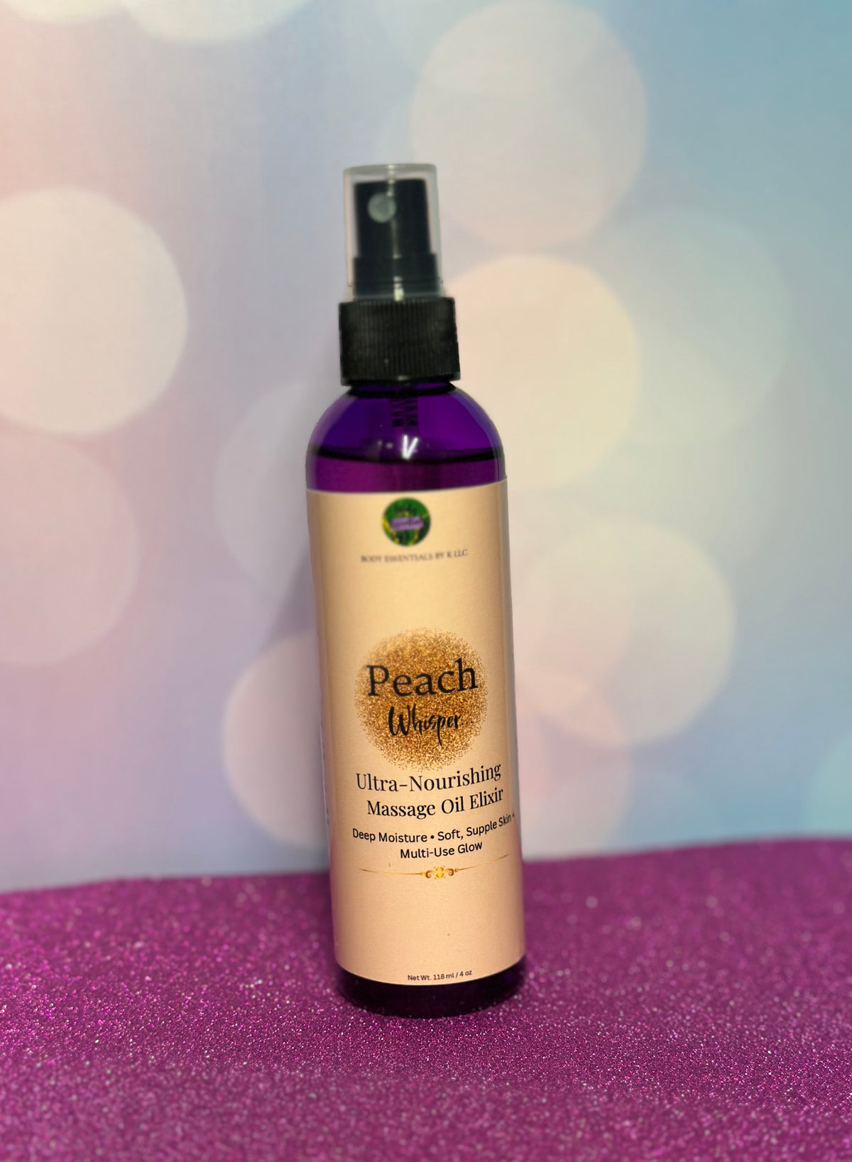 PEACH WHISPER…Massage Oil Elixir