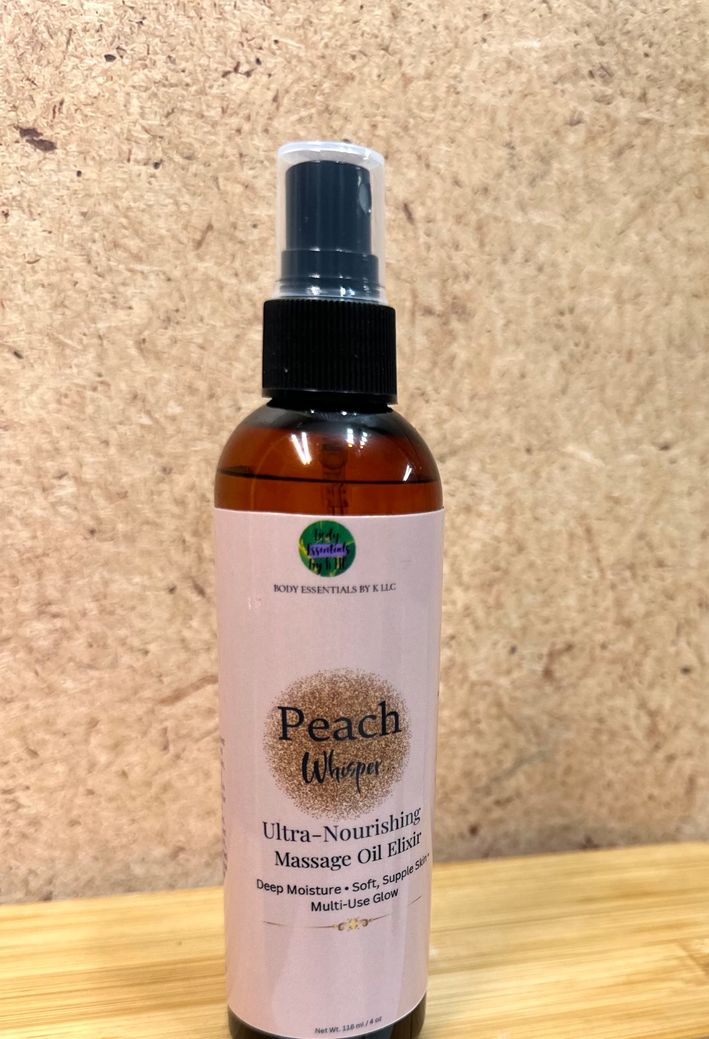 Peach Whisper... Massage Oil Elixir