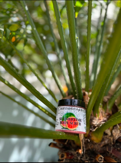 Summertime Body Scrub ( wooden stir spoon included 1st purchase!)