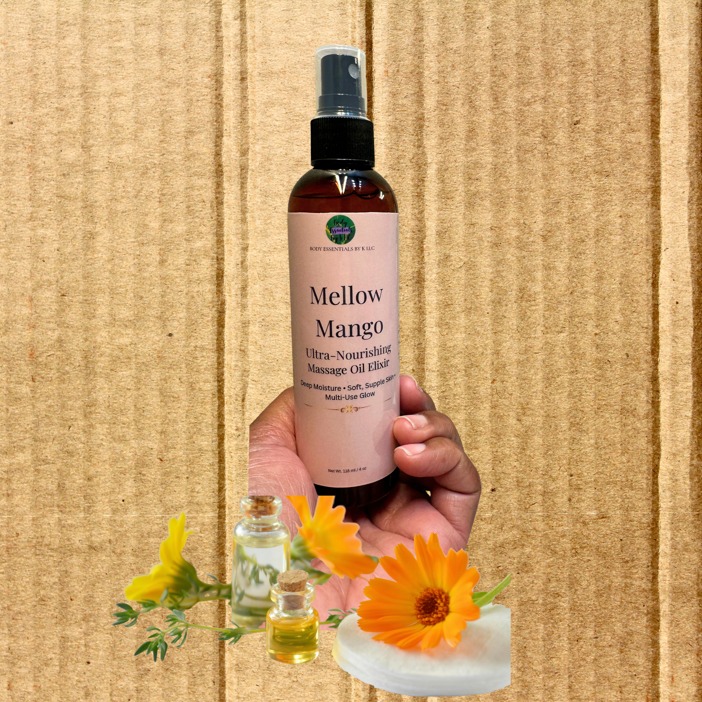 Mellow Mango Massage Oil Elixir