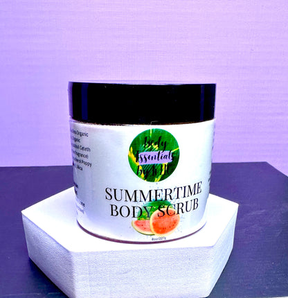 Summertime Body Scrub ( wooden stir spoon included 1st purchase!)